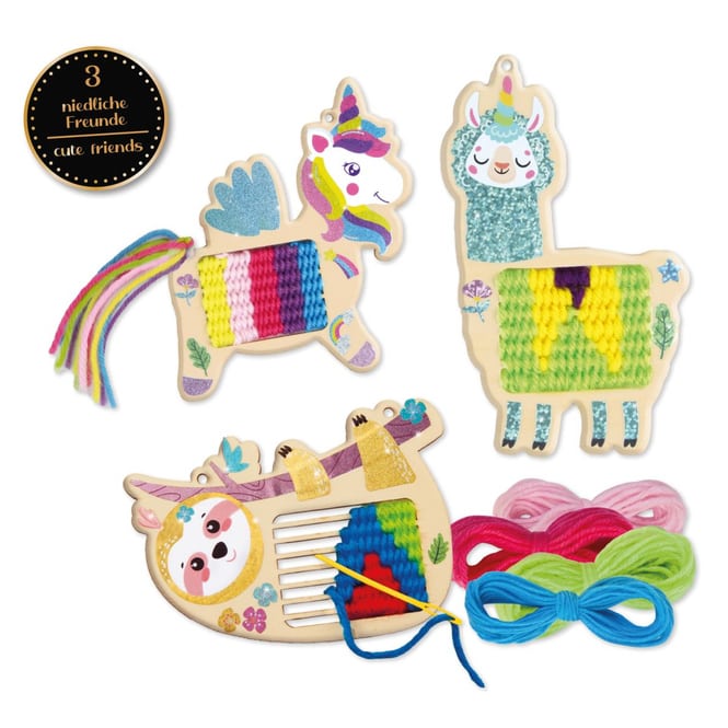 Lena - Mini Webrahmen Tiere