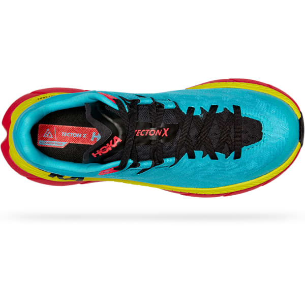 Chaussure trail HOKA ONE ONE TECTON X W SCUBA BLUE/DIVA PINK