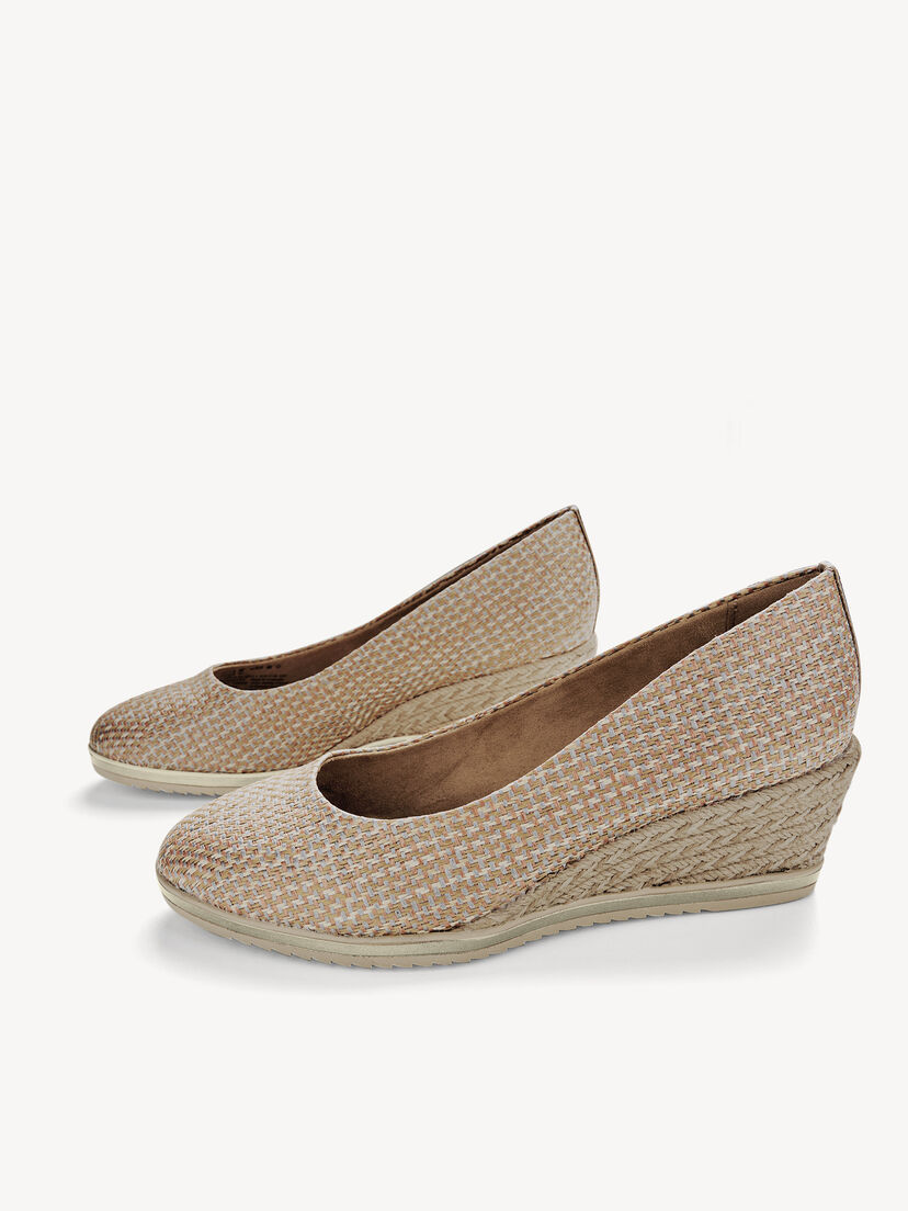 Sleehakpumps - beige