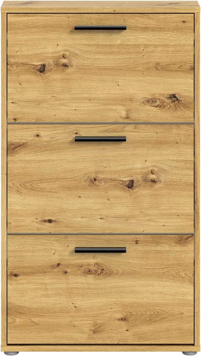 HBZ Schuhkipper »Sam Schuhkipper, Schuhschrank BxHxT 59x103x17 cm« 1 Stk. tlg. Schuhkipper, Schuhschrank mit 3 Klappen, BxHxT 59x103x17cm