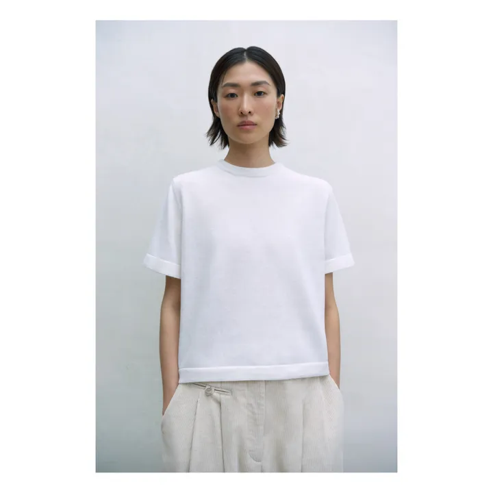 Cordera T-shirt Laine Mérinos | Blanc