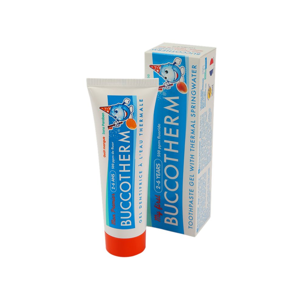 BUCCOTHERM Kinderzahnpasta m.Fluor 2-6 J.Mango