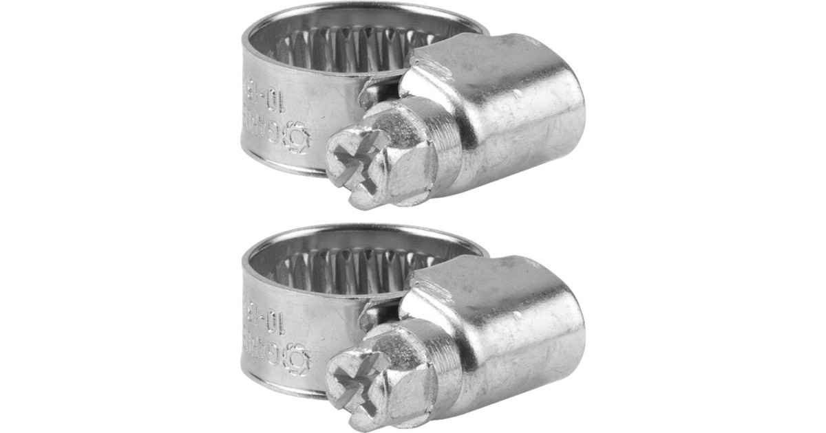 GARDENASlangklem 10-16 mm slangstuk  (7190-20, 2 stuks)