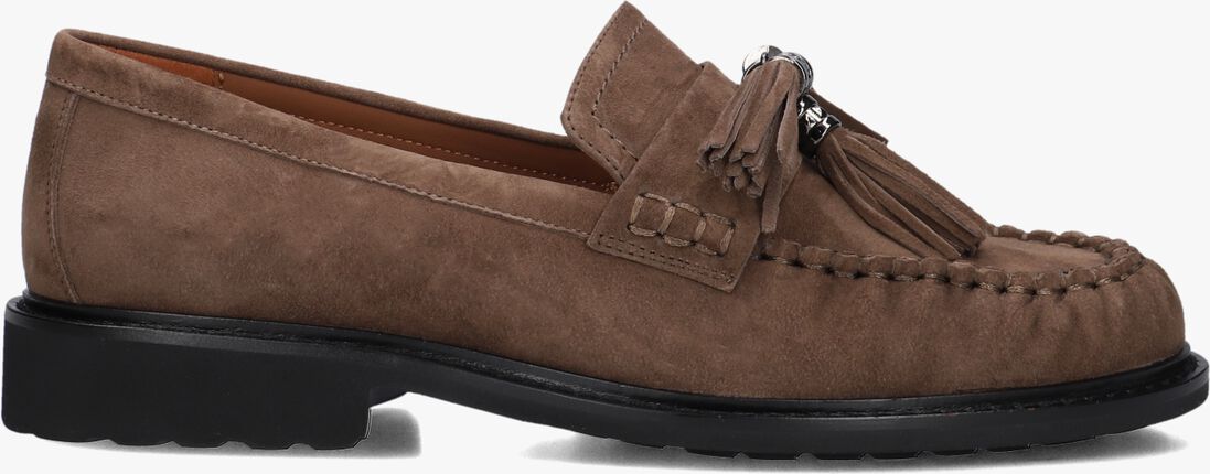 taupe stefano lauran loafers pe2013