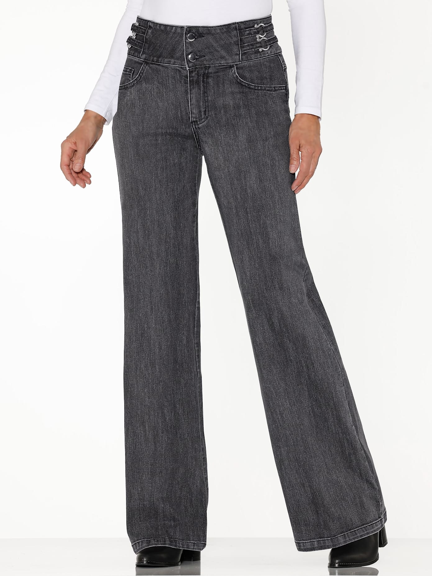 heine Bootcut-Jeans 1 Stk. tlg.