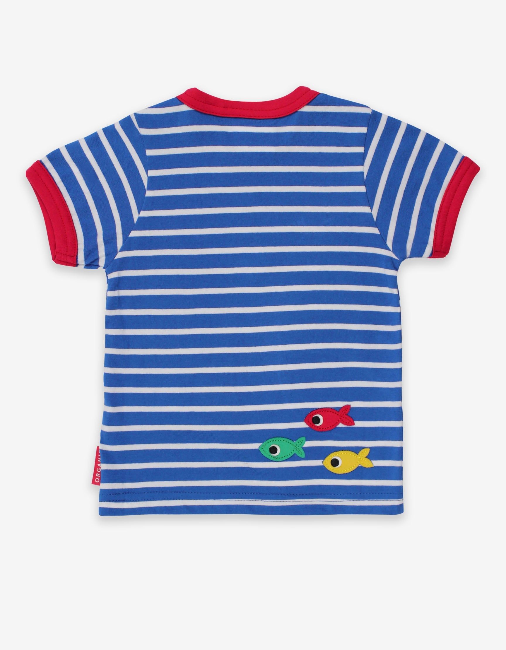 Toby Tiger T-Shirt, Krabbe-Applikation