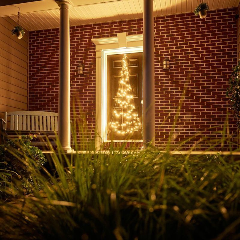 Fairybell - Deurkerstboom - 210CM - 120LEDs - Warm Wit met Twinkle