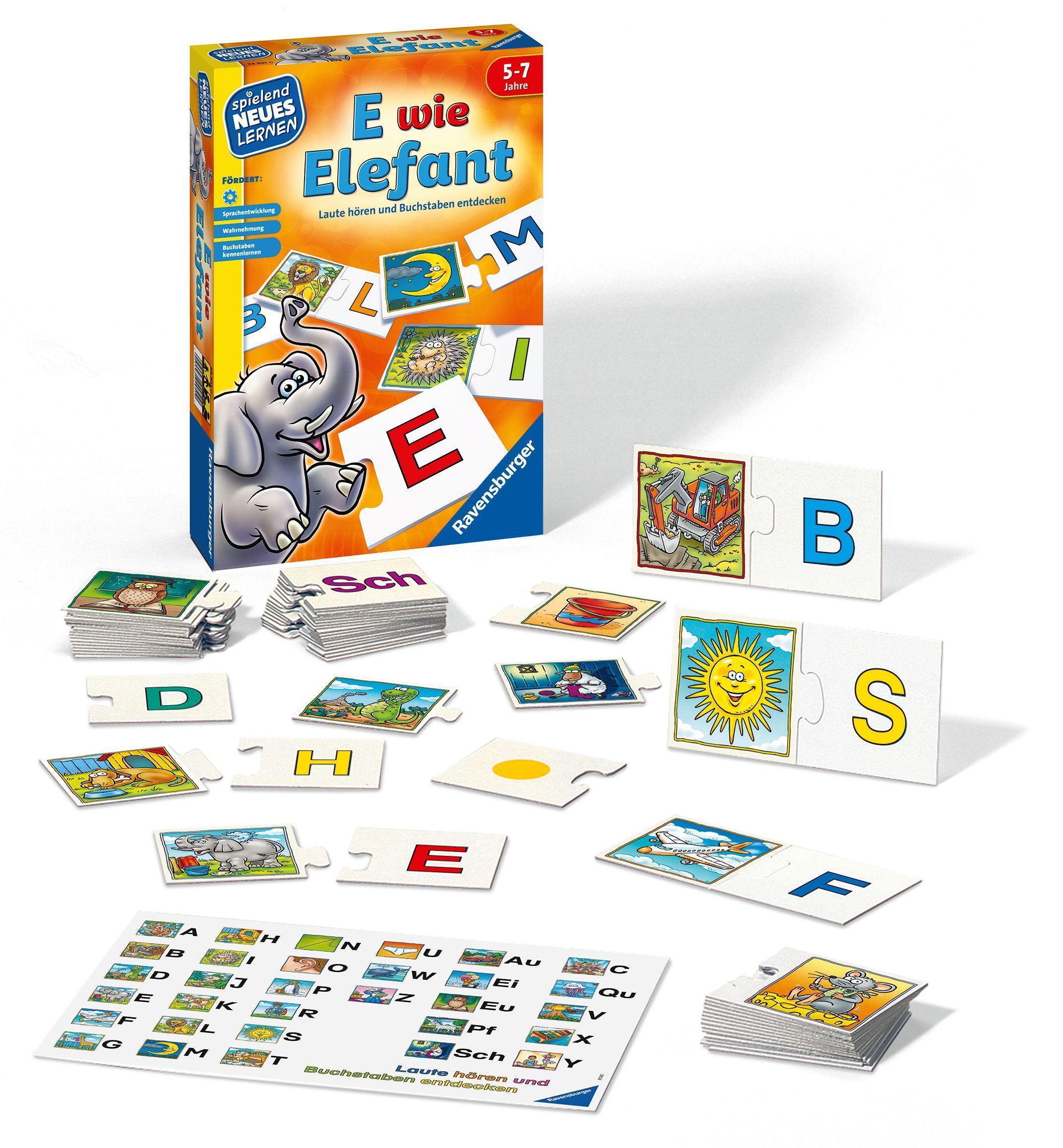 Spielend Erstes Lernen – E wie Elefant