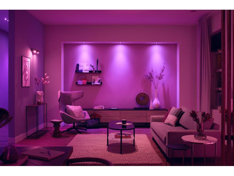 Philips Hue White & Color Ambiance Centura Einbauspot 3er- Atmosphärische Beleuchtung in 16 Millionen Farben