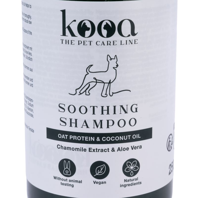 Shampooing apaisant kooa pour chien