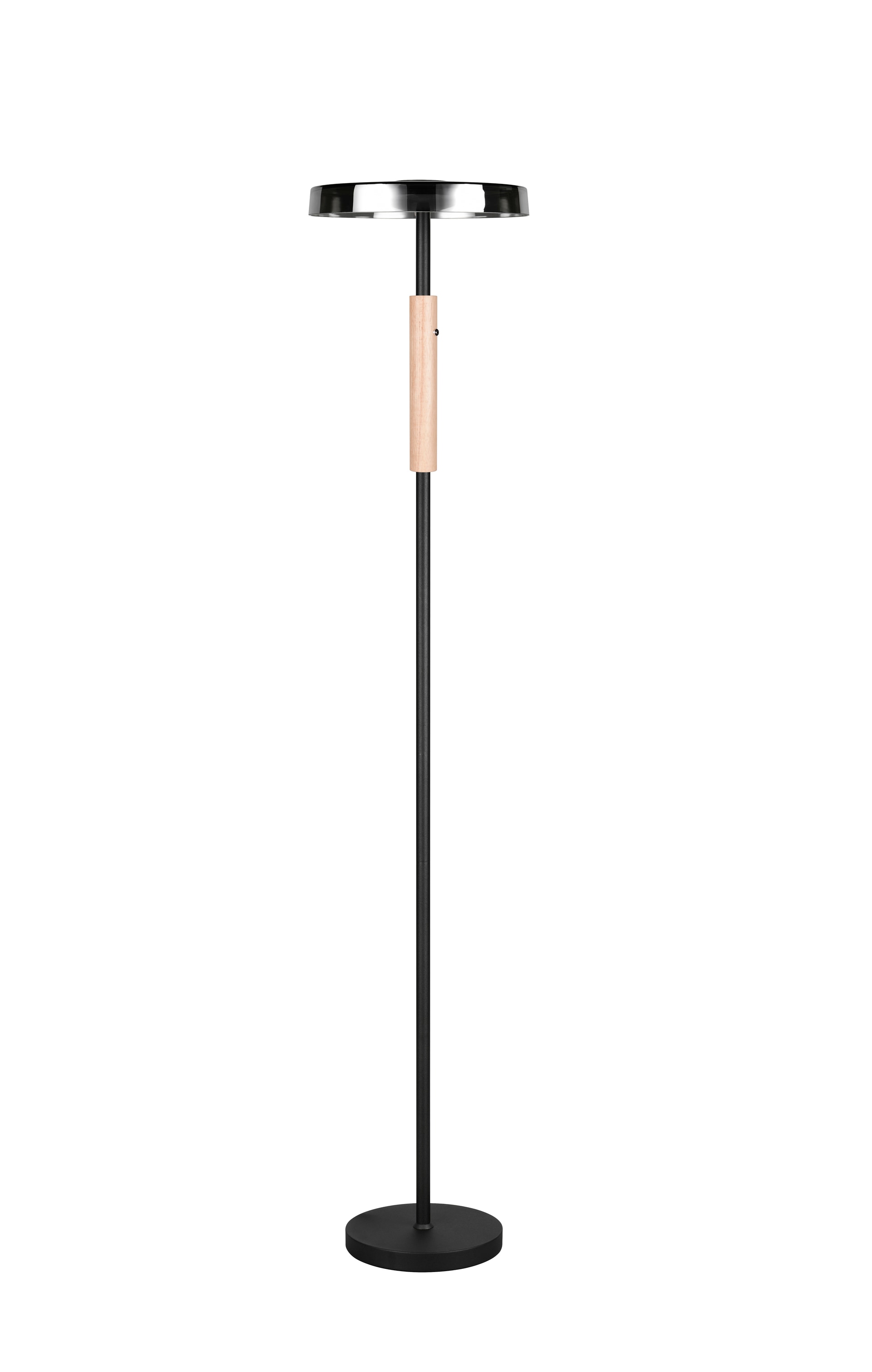 TRIO LED Stehlampe CELESTE 160 cm coffee /weiß