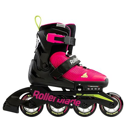 Rollerblade Rulleskøjter - Microblade - Sort/Pink