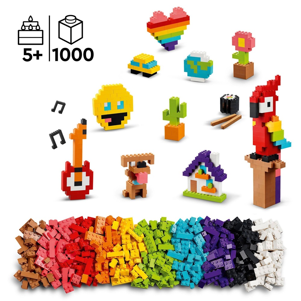 LEGO Classic 11030 Viele Steine Kreatives Bauspielzeug-Set