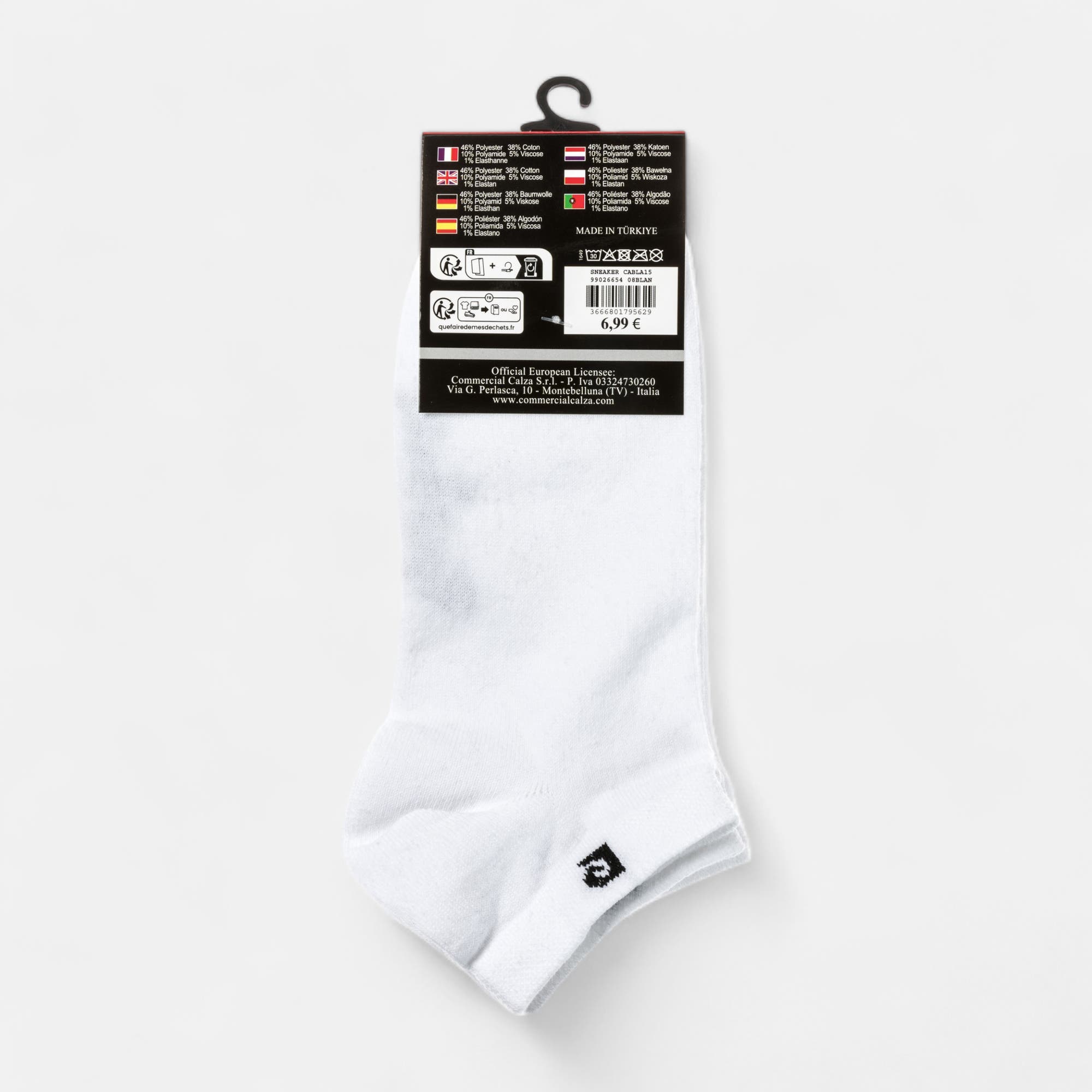 Chaussettes Homme blanc