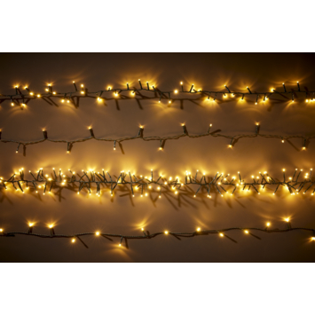 Luca Lightning snoerverlichting klassiek wit LED licht 7.2 m inclusief timer