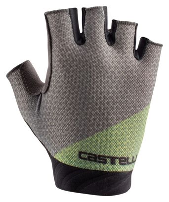 Gants Courts Femme Castelli Roubaix Gel 2 Gris