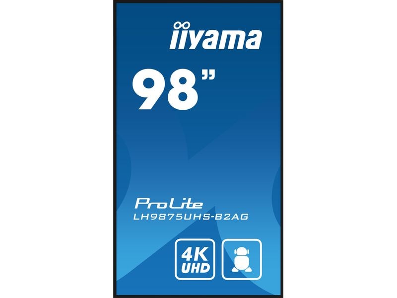 iiyama Public Display ProLite LH9875UHS-B2AG 97.5 