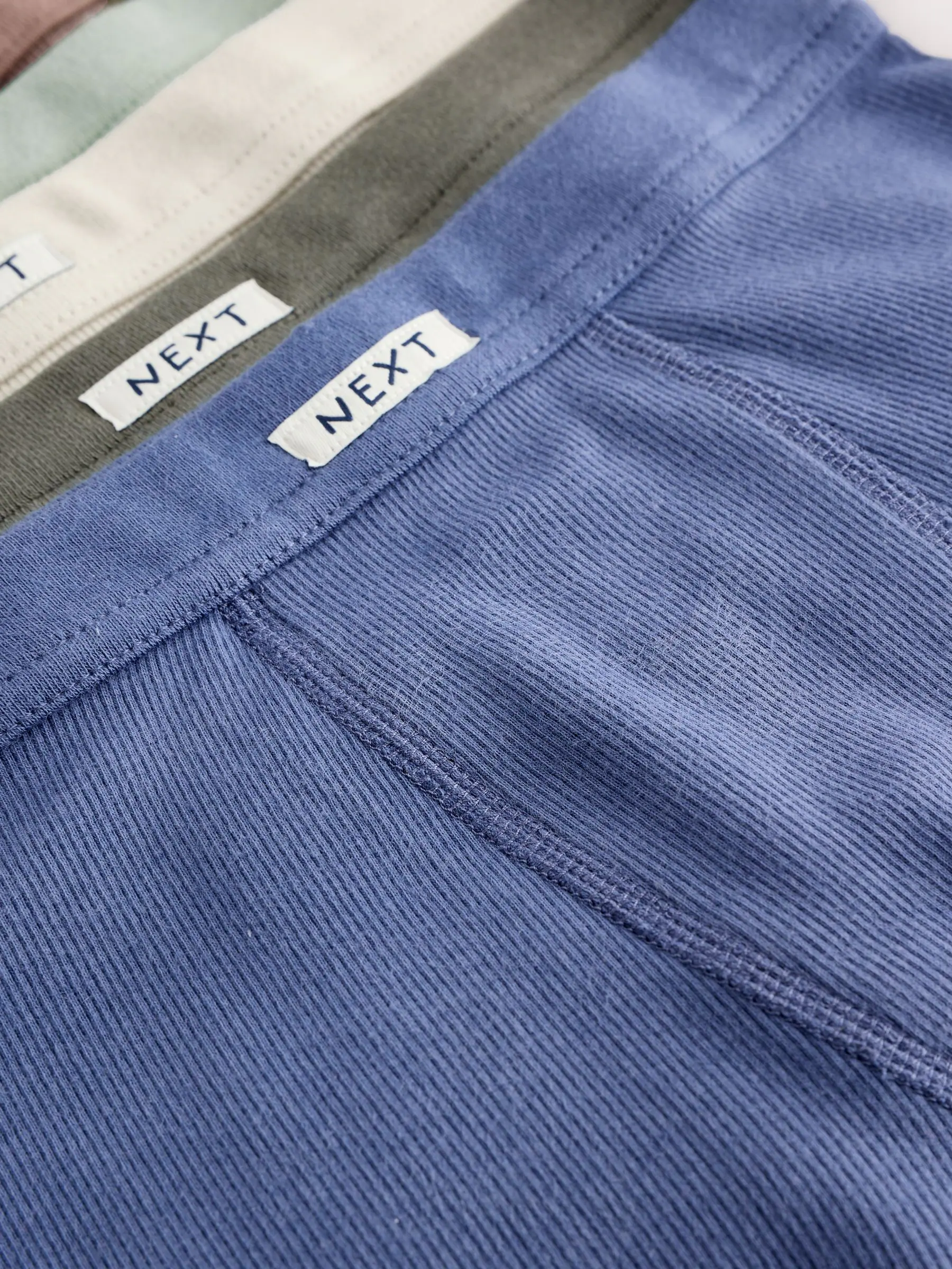 Naturel Multicolor - Set van 5 boxershorts met zachte tailleband (1,5-16 jr)