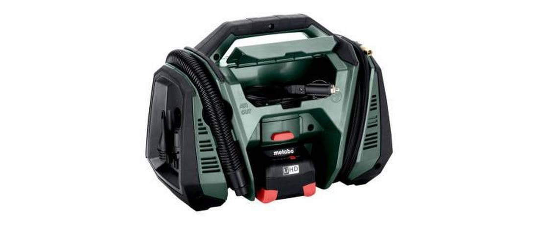 Akku-Kompressor AK 18 Multi Solo<br>Akkubetriebener Multifunktionskompressor mit einer Abgabeleistung von 16 l/min