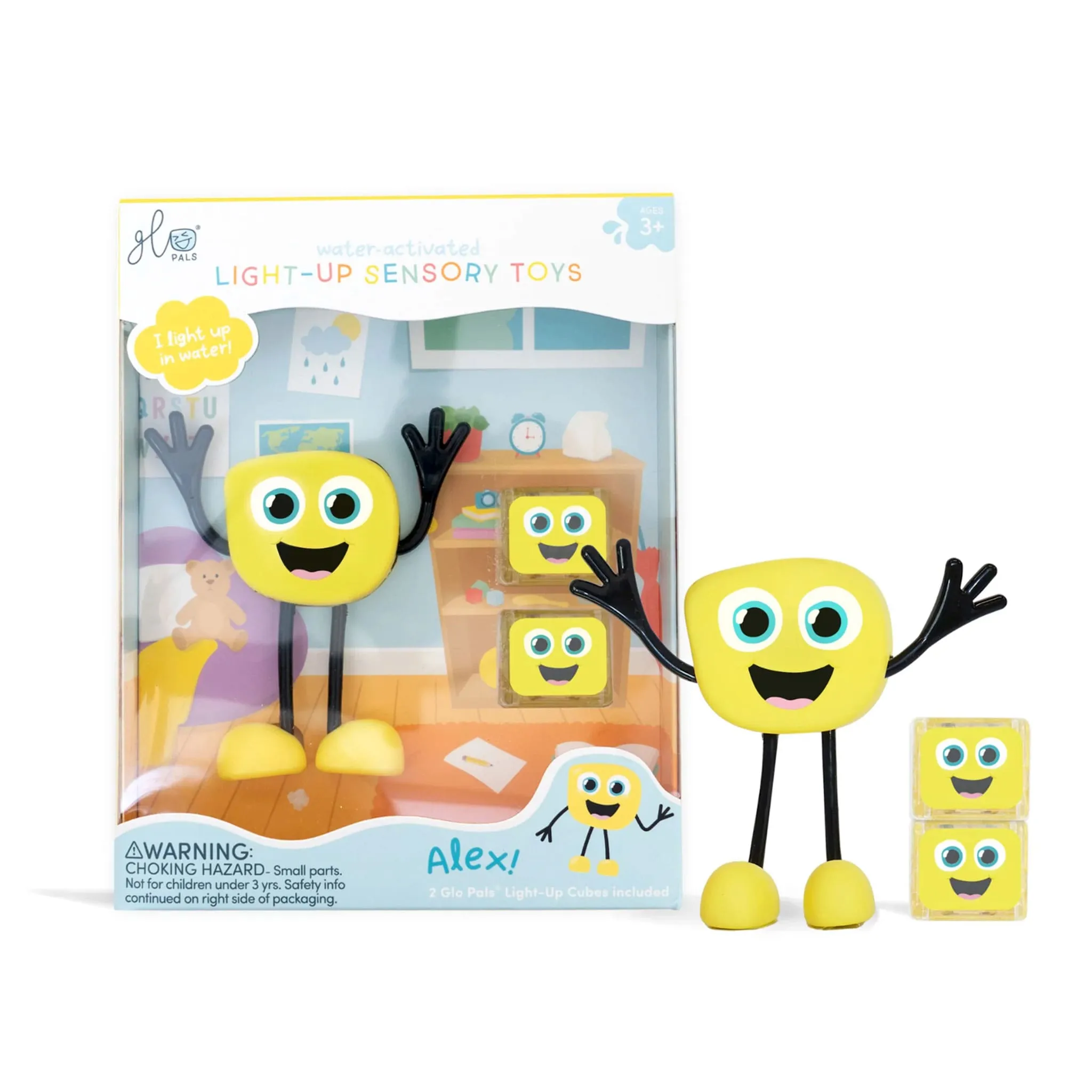 Glo Pals Personnage Lumineux pour le Bain - Alex