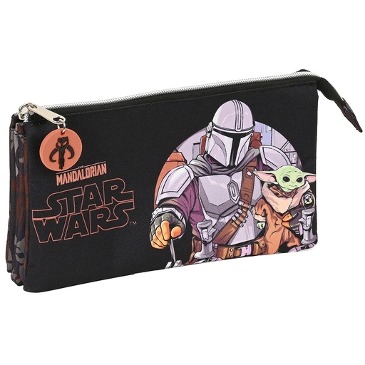 Portatodo Triplo Star Wars Mandalorian 22x12x3