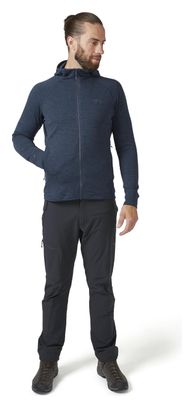 Polaire à Capuche Rab Nexus Bleu