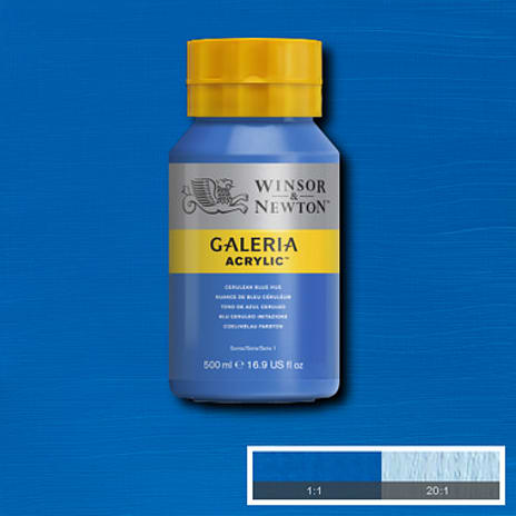 Galeria akrylmaling 500 ml - Cerulean Blue Hue