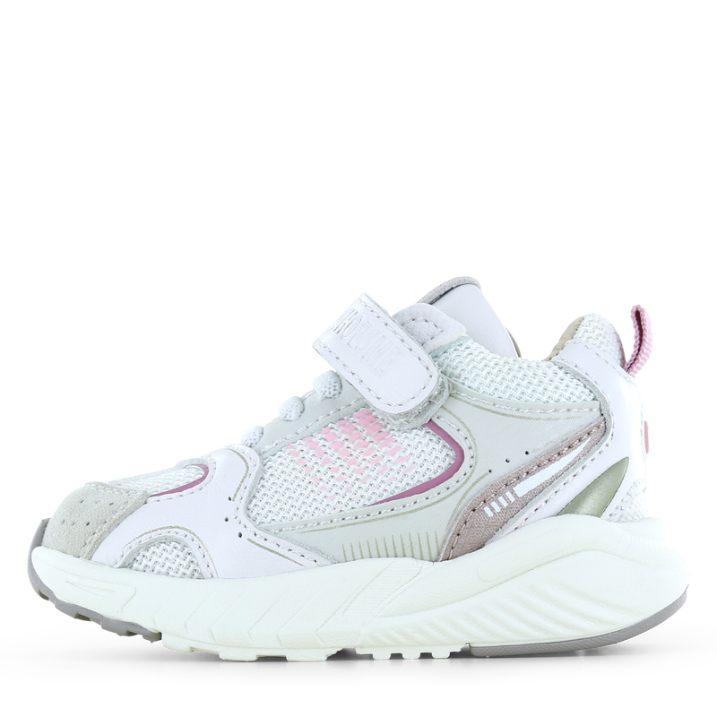 Shoesme wit sneakertje Mesh, Microfiber leer, Suède | Meisjes schoenen
