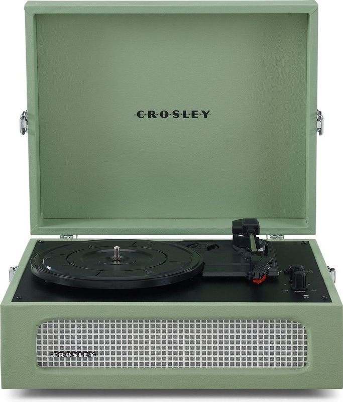 Crosley Voyager CR8017B-SA - Platenspeler - Bluetooth in/uit - Groen