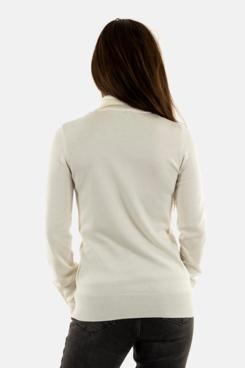 Pull hiver guess jeans paule tn g012 cream white