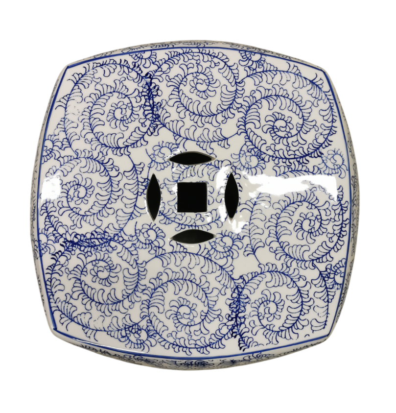 Fine Asianliving Keramische Kruk Keramiek Stoel