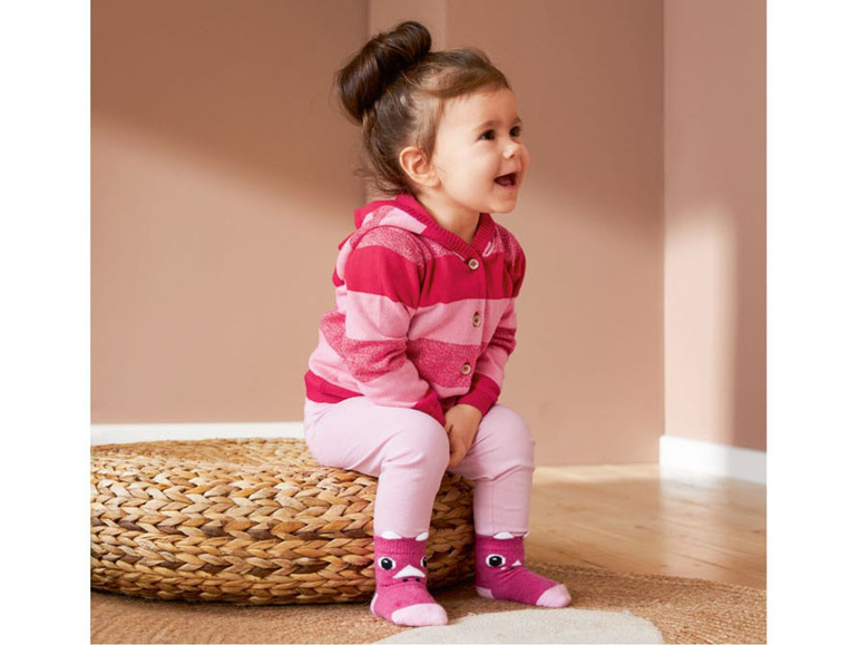 Babymeisjes gebreid vest
