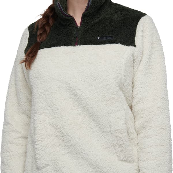 Sweat polaire BLACK DIAMOND W ROADIE QTR ZIP FLEECE BIRCH TUNDRA