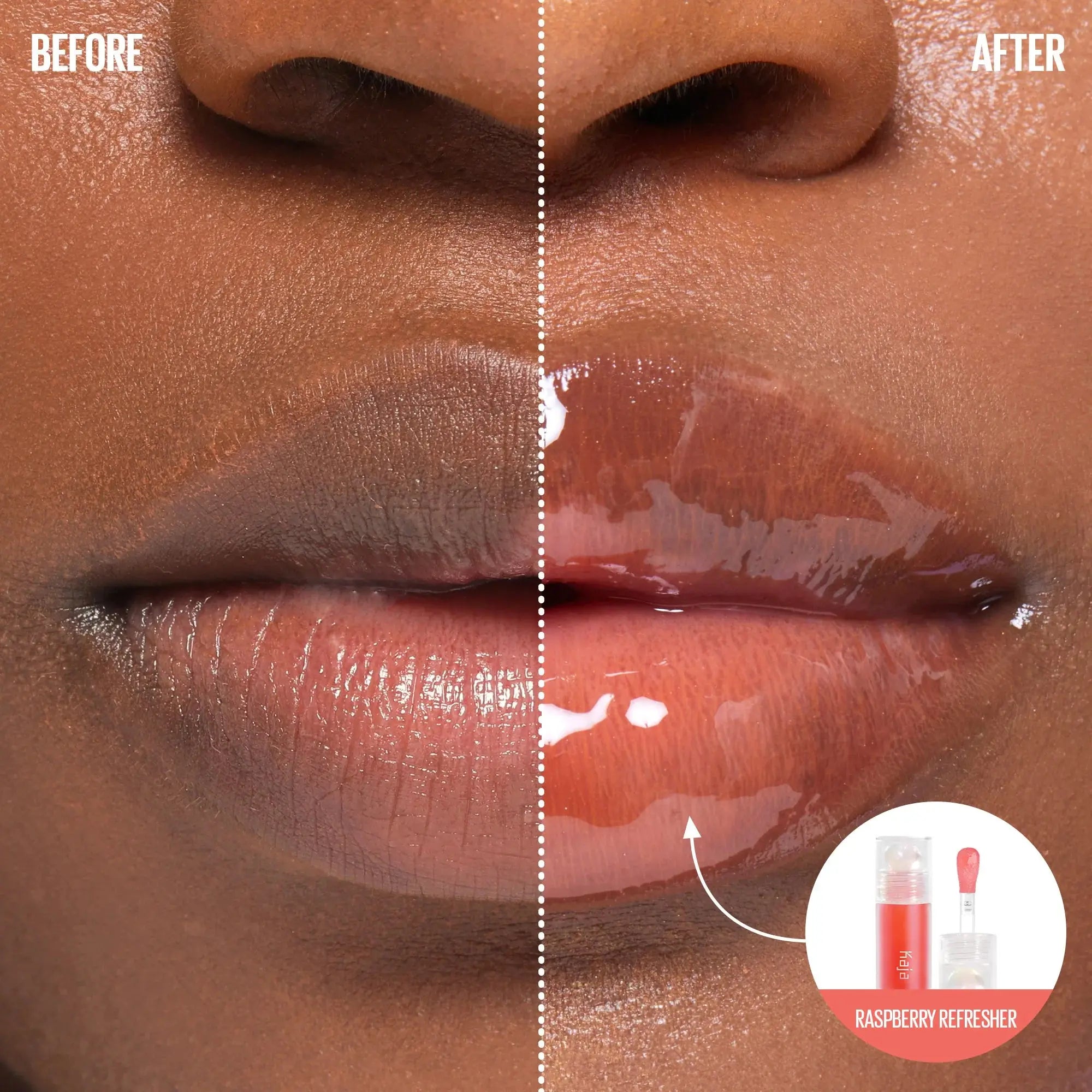Juicy Glass Lip Oil 02 Raspberry Refresher