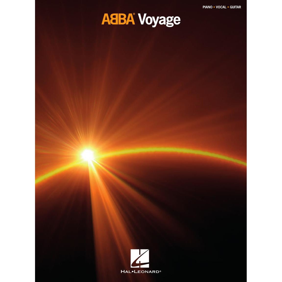 Hal Leonard Abba Voyage voor piano, zang en gitaar