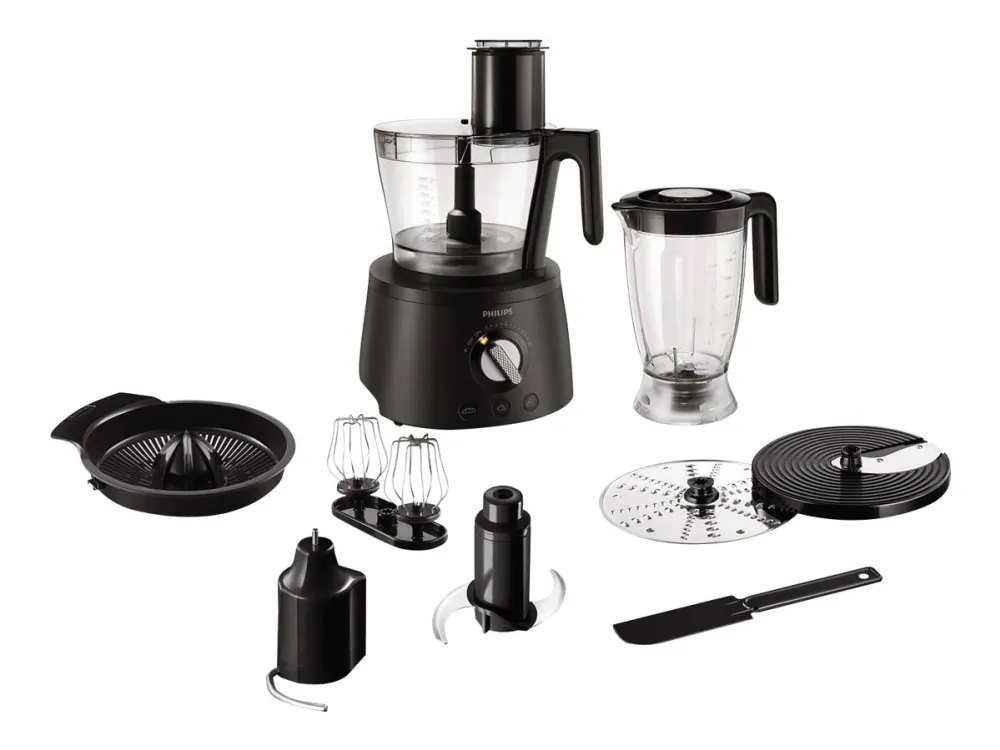 Philips Avance Collection HR7776 Compact 2-en-1 - Køkkenmaskine - 1300 W