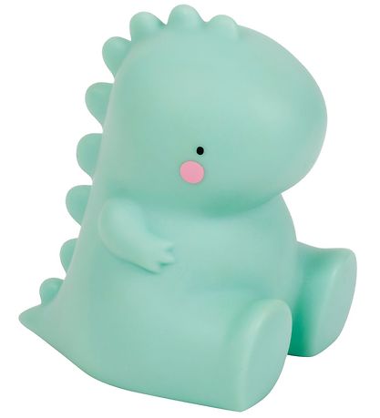 A Little Lovely Company Lampe - 12, 5 cm - T-Rex - Grün