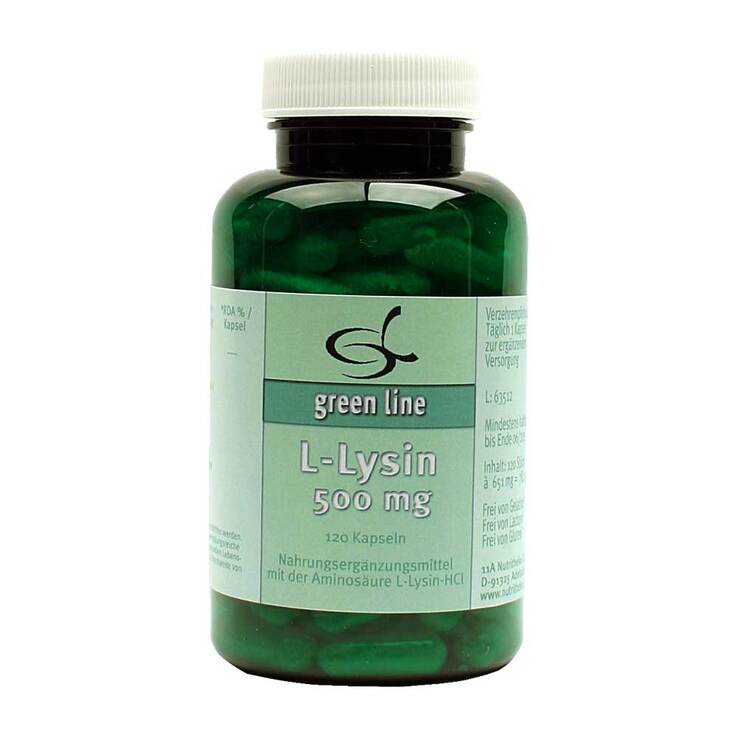 L-Lysin 500 mg Kapseln, 120 St