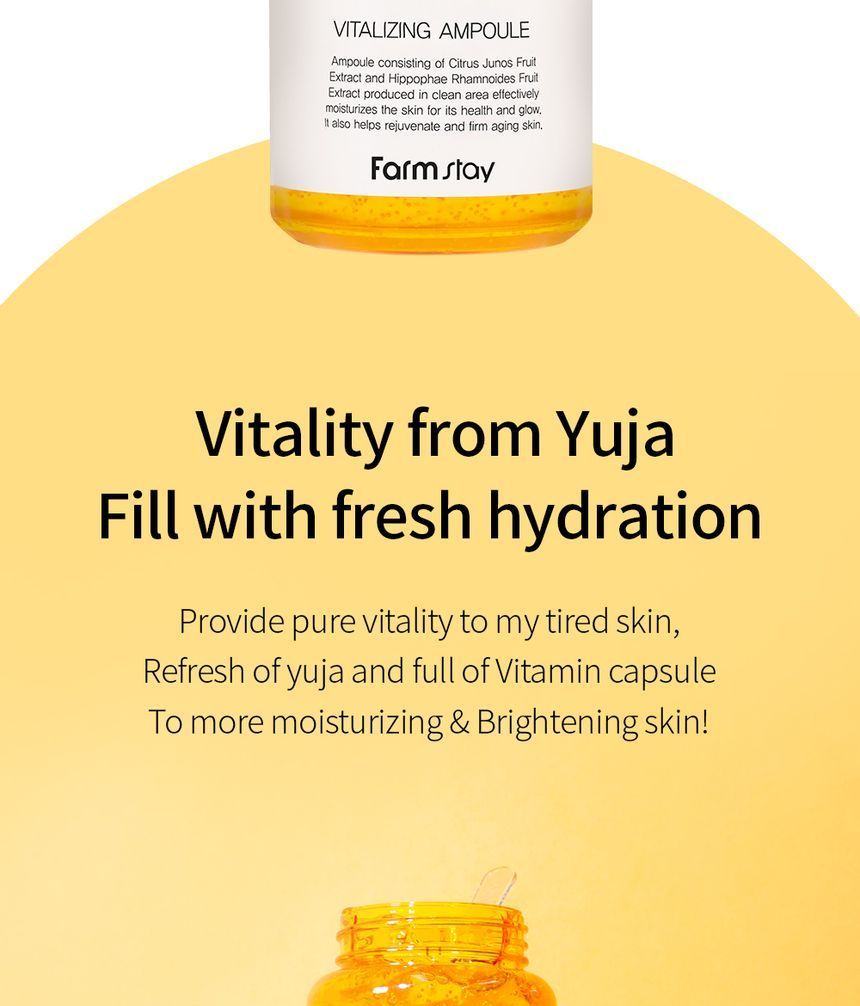 Farm Stay - Citrus Yuja Vitaliserende Ampul