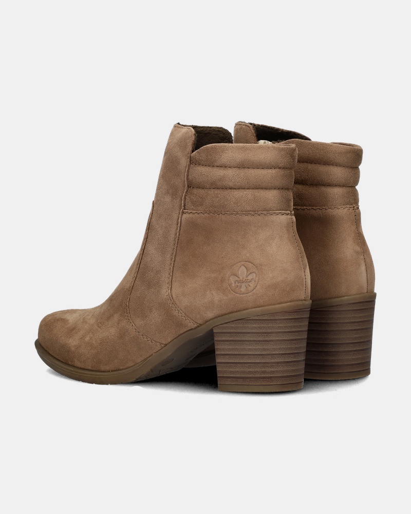 Rieker Rits- & gesloten boots  - bruin