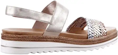 Remonte multi metallic D0Q56-90 - maat 45 sandaal multi metallic - maat 45 Calandschoen