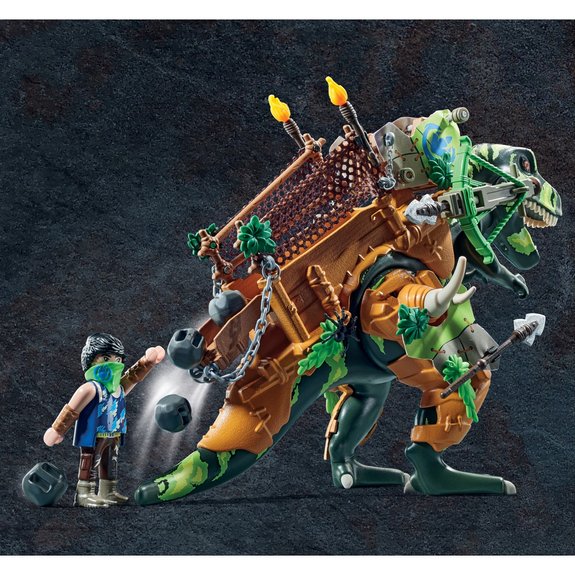Tyrannosaure et soldat Playmobil Dino Rise 71261