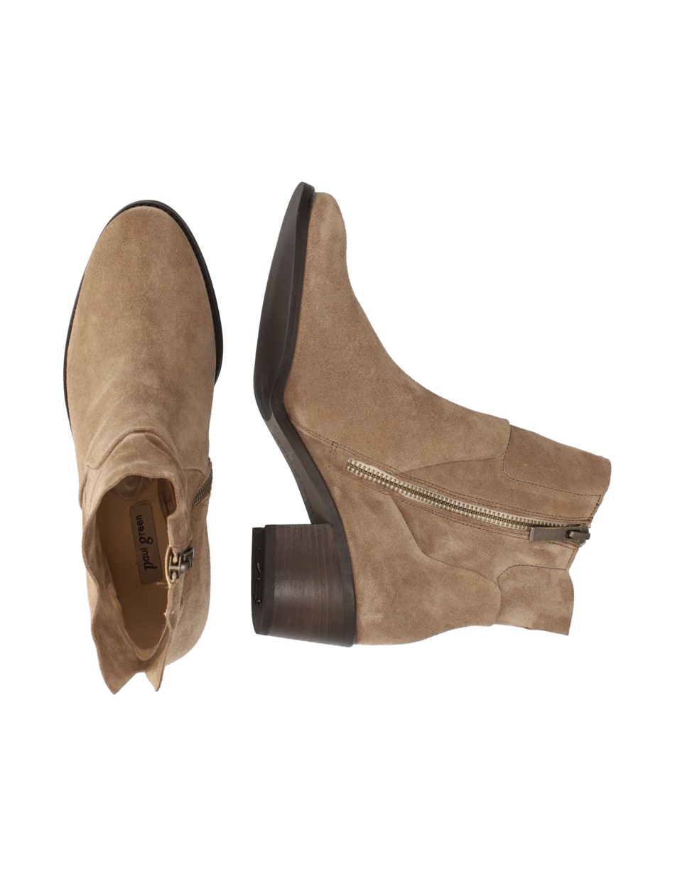 Veloursleder Stiefelette