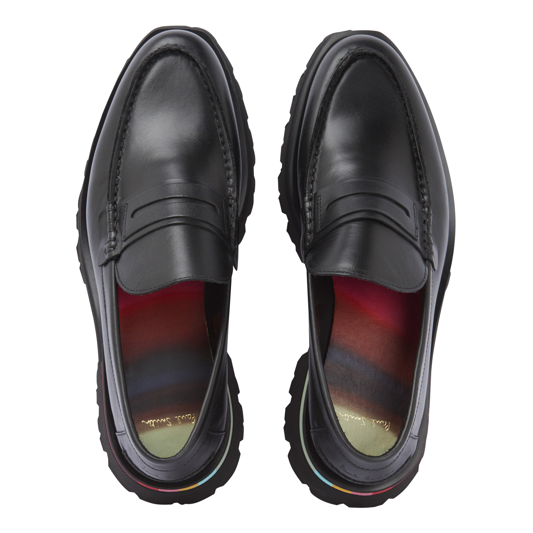 Mocassins en cuir| Noir