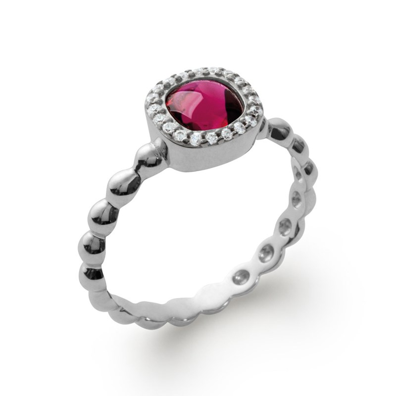 Bague Femme - Argent 925 - Oxyde de zirconium