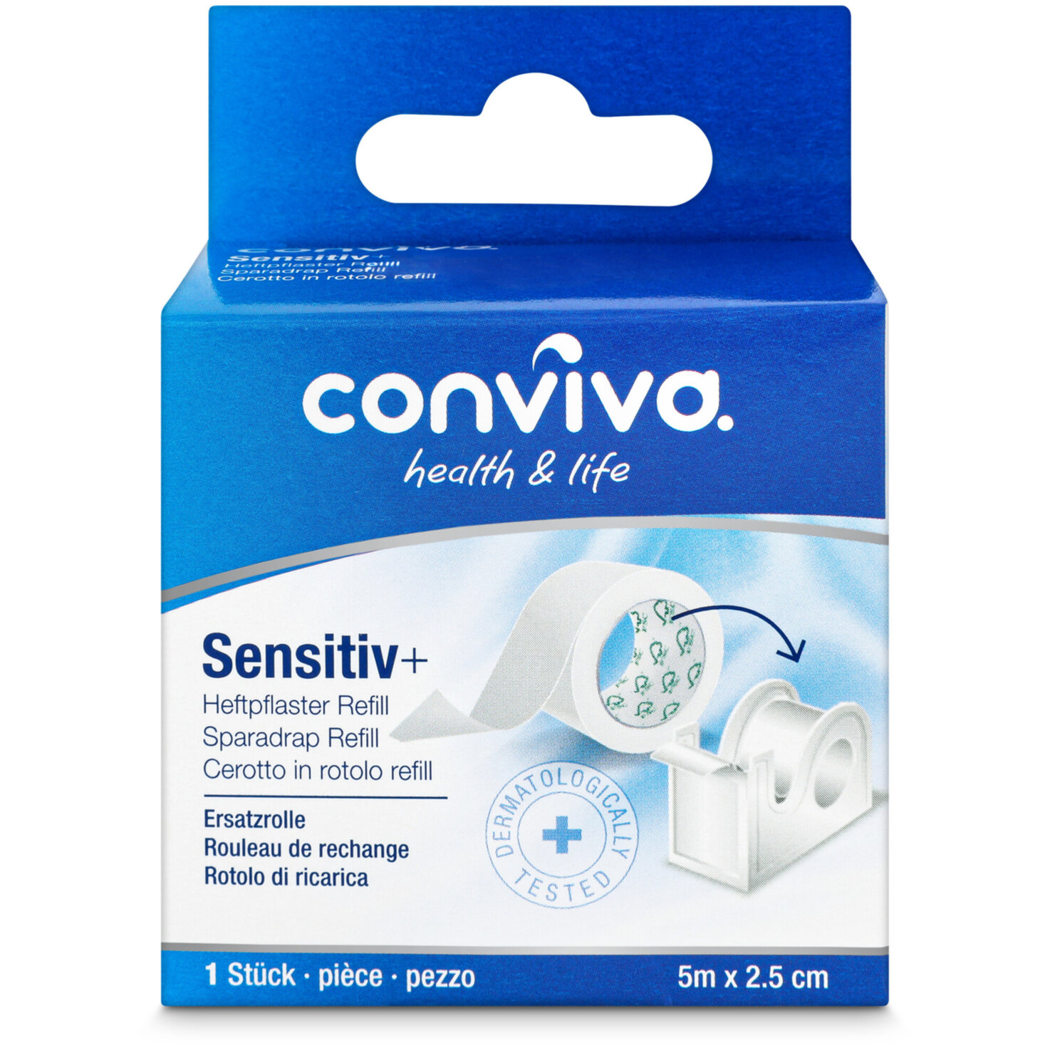 conviva Sensitiv+ Heftpflaster Refill
