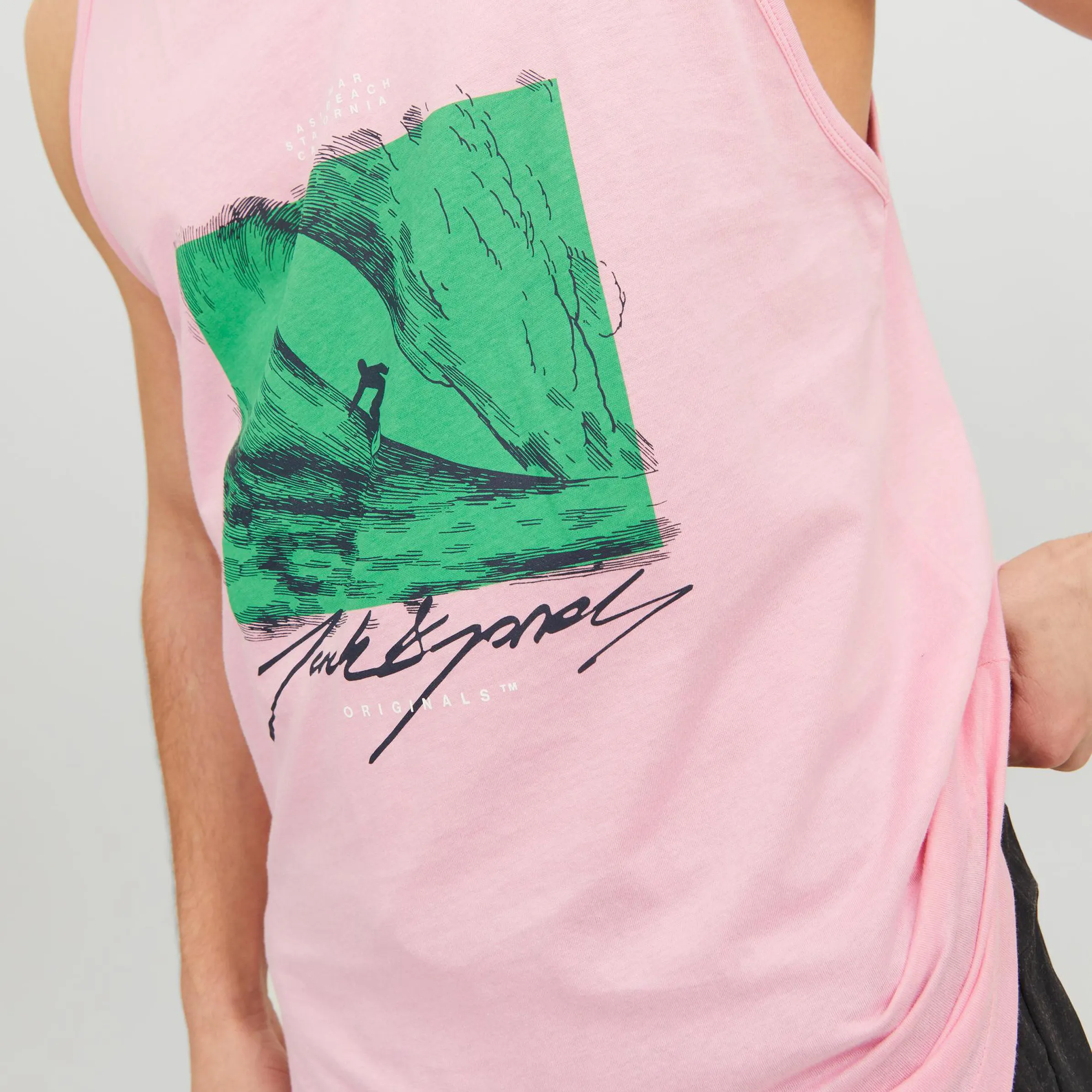 Jack& Jones JORTULUM SKETCH TANK Tanktop