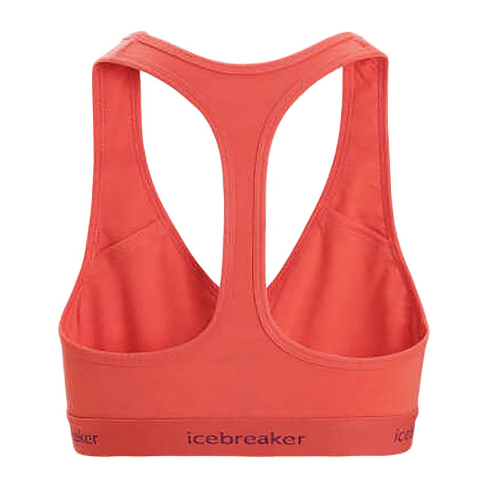Icebreaker SPRITE RACERBACK - Brassière Femme vibrant earth
