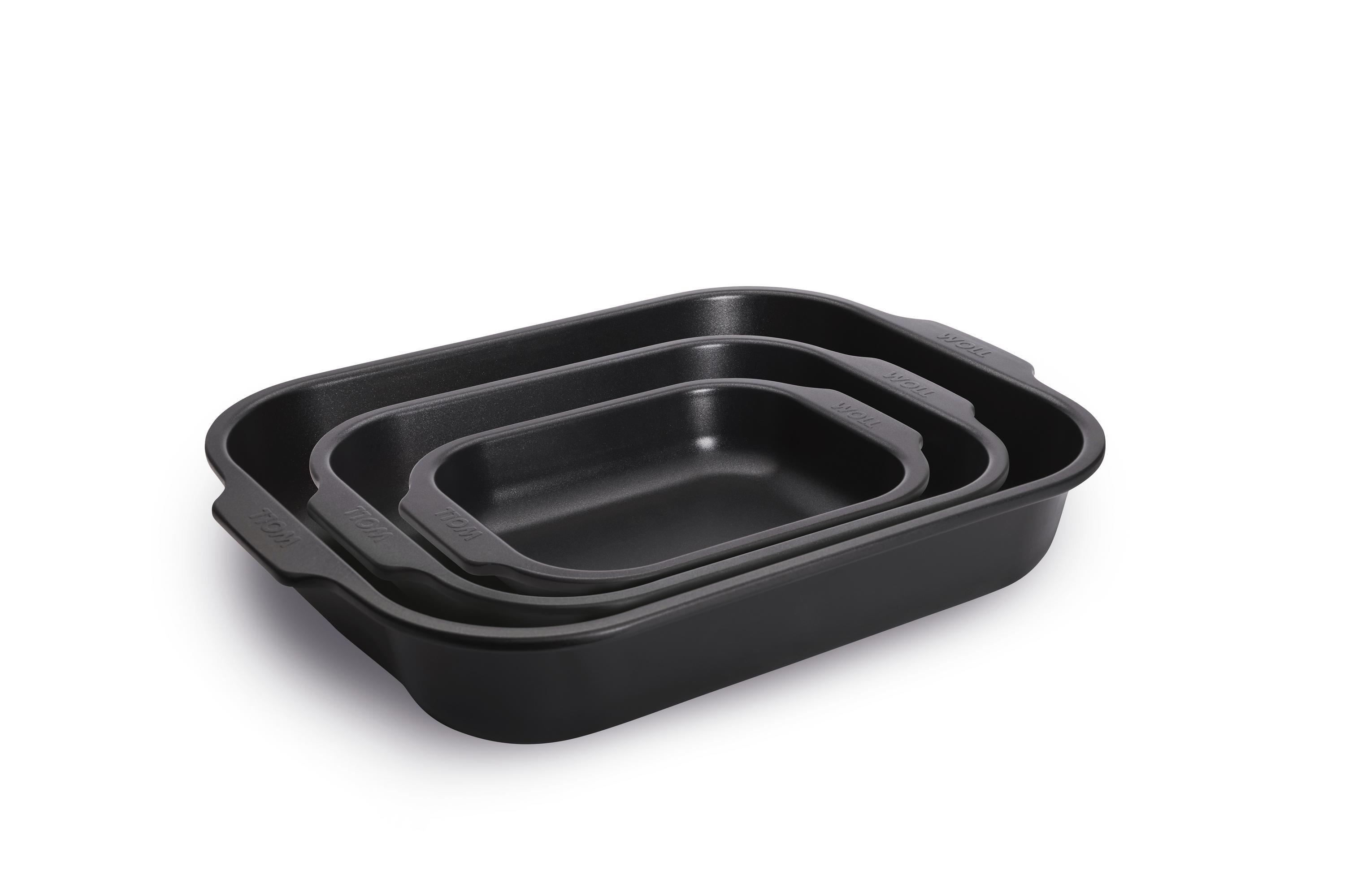 Roast it! Bratreinen-Set, 3-tlg., 38 x 30 + 30 x 24 + 23 x 18 cm von WOLL