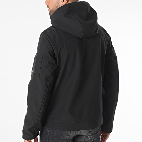 Veste Zippée Capuche Softshell 1037330-XX-10 Noir